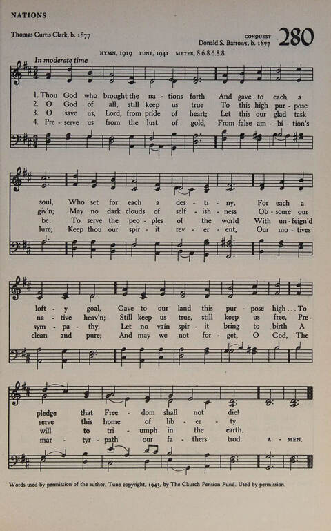 At Worship: a hymnal for young churchmen page 291