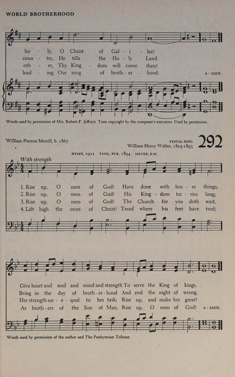 At Worship: a hymnal for young churchmen page 301