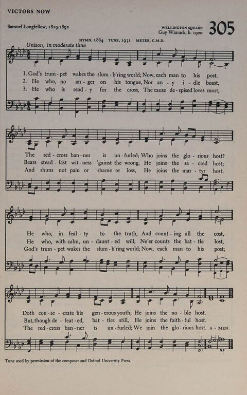 At Worship: a hymnal for young churchmen page 329