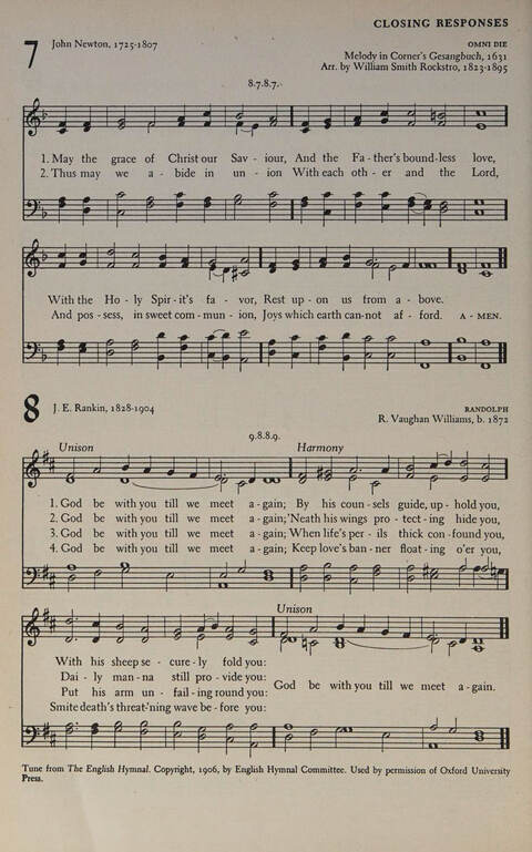At Worship: a hymnal for young churchmen page 358