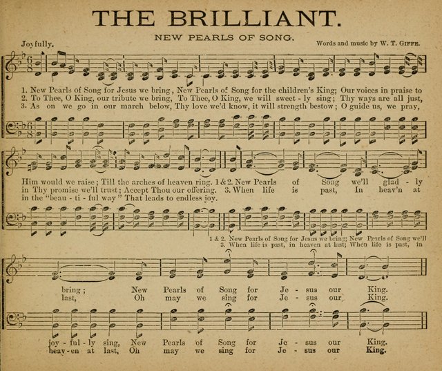The Brilliant: a cluster of song brilliants for Sunday schools. Including a tempernace department page 3