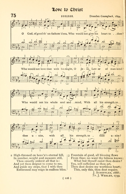 The Bach Chorale Book page 116