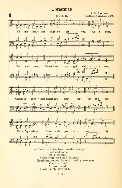 The Bach Chorale Book page 14
