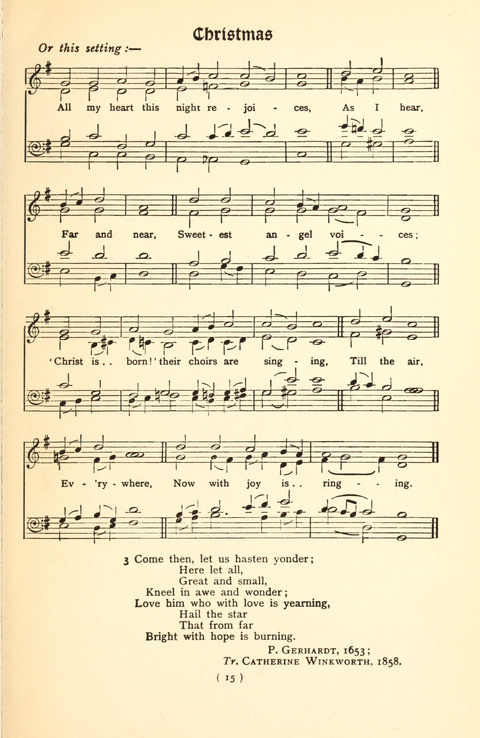 The Bach Chorale Book page 15