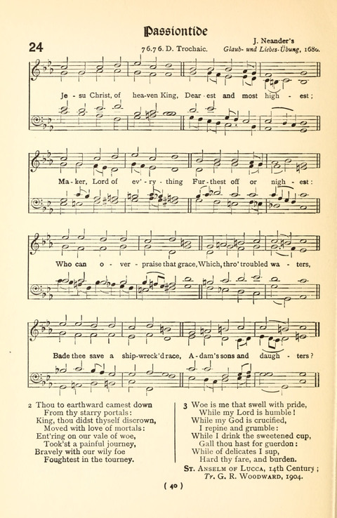 The Bach Chorale Book page 40