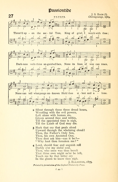 The Bach Chorale Book page 44