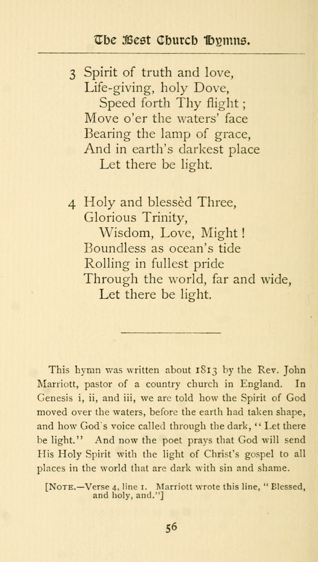 The Best Church Hymns page 56