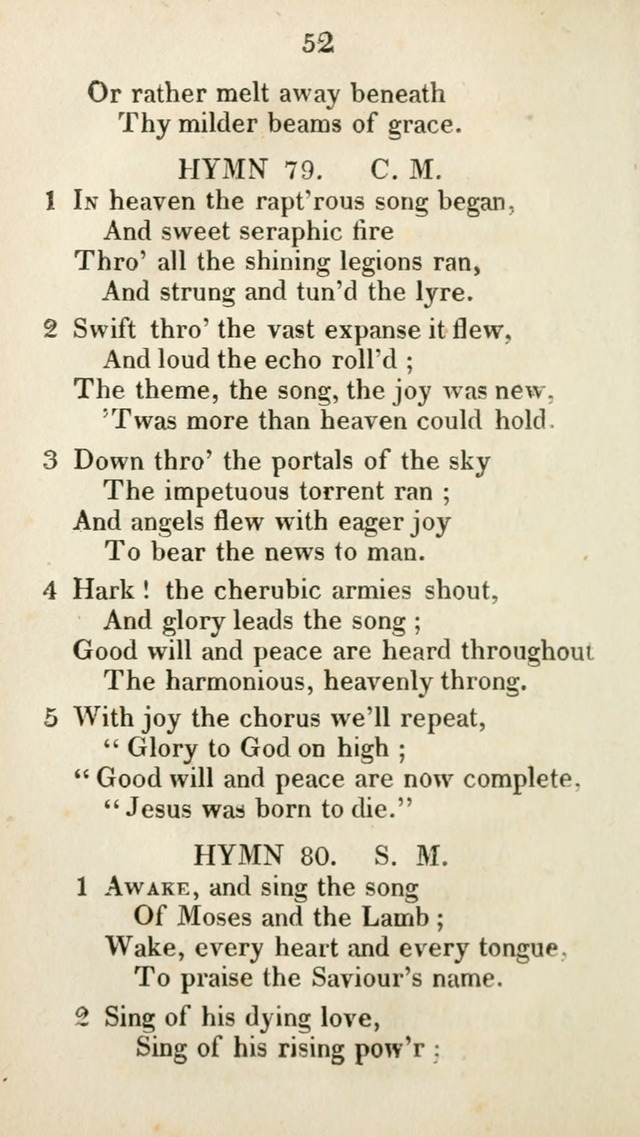 The Brick Church Hymns, Designed for the Use of Social Prayer Meetings and Families, selected from the most approved authors page 53