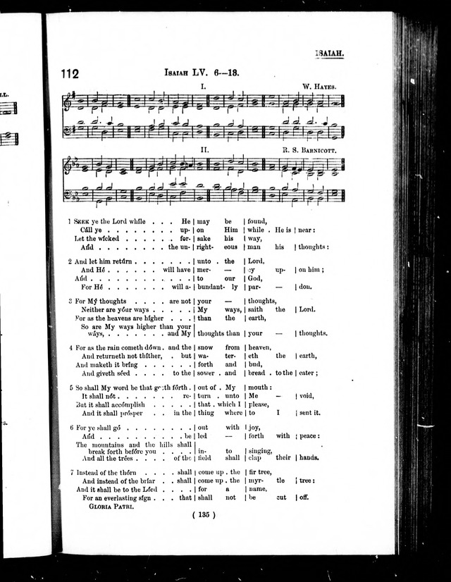 The Baptist Church Hymnal: chants and anthems with music page 138