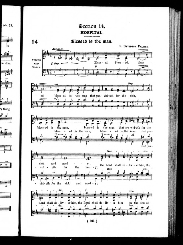 The Baptist Church Hymnal: chants and anthems with music page 518