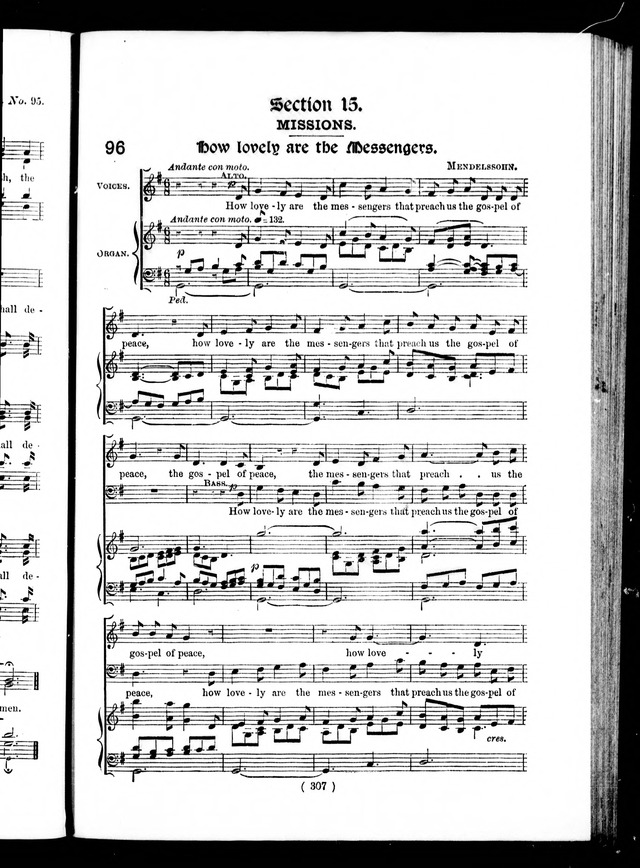 The Baptist Church Hymnal: chants and anthems with music page 522