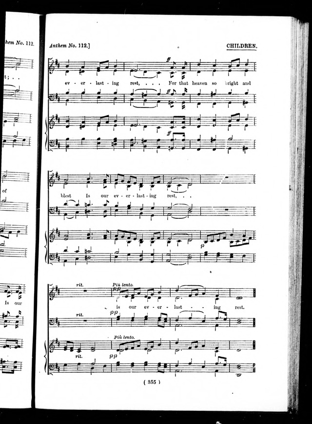The Baptist Church Hymnal: chants and anthems with music page 573