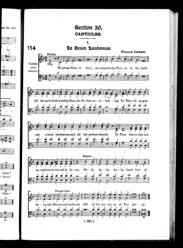 The Baptist Church Hymnal: chants and anthems with music page 581