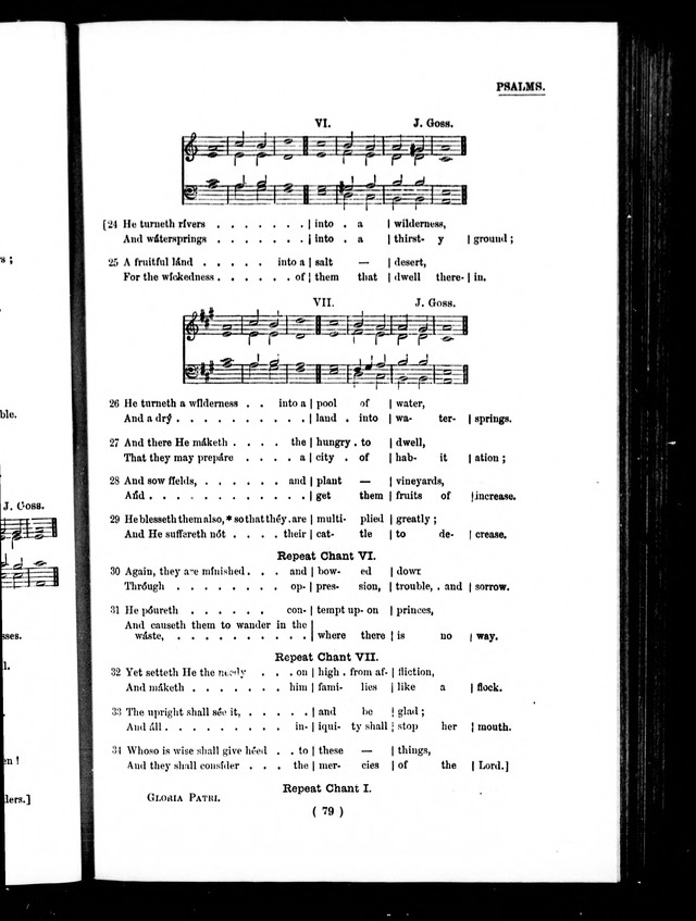 The Baptist Church Hymnal: chants and anthems with music page 82