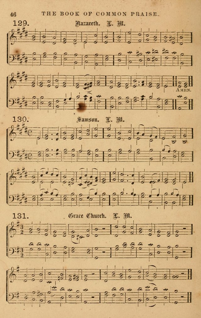 The Book of Common Praise: with music for the  Book of Common Prayer; for use in congregations and Sunday schools (Ed. B) page 48