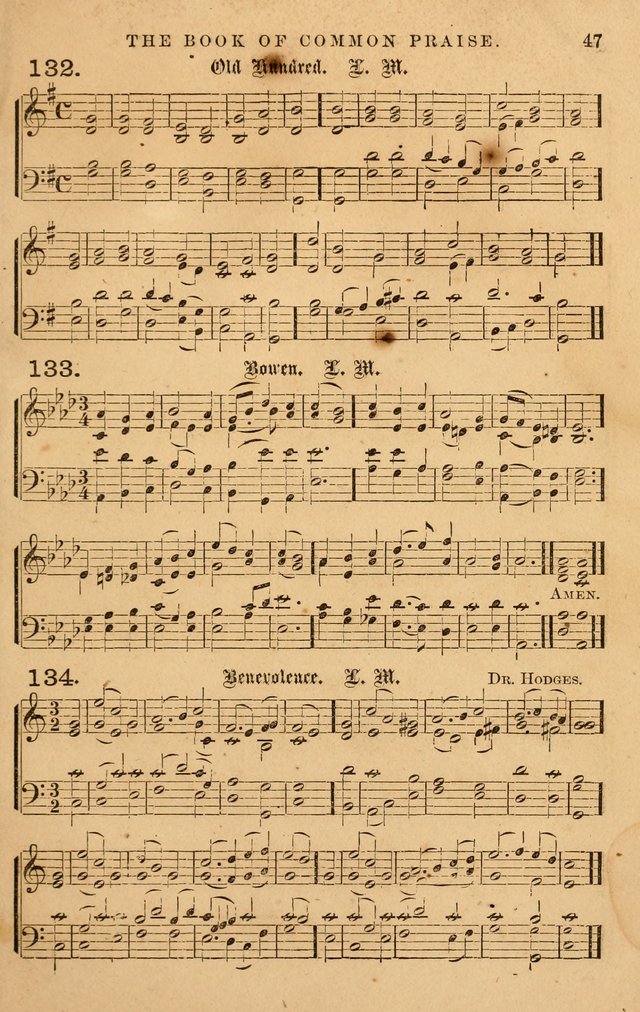 The Book of Common Praise: with music for the  Book of Common Prayer; for use in congregations and Sunday schools (Ed. B) page 49