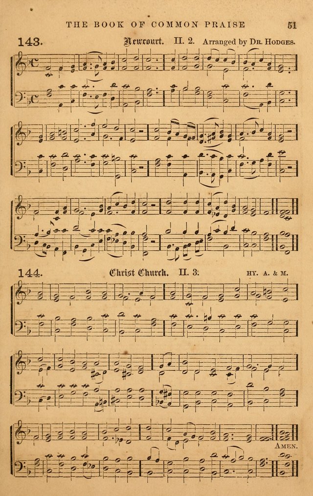 The Book of Common Praise: with music for the  Book of Common Prayer; for use in congregations and Sunday schools (Ed. B) page 53