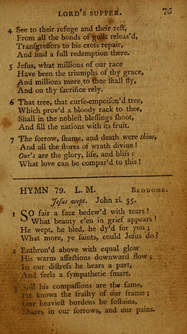The Boston Collection of Sacred and Devotional Hymns: intended to accommodate Christians on special and stated occasions page 74