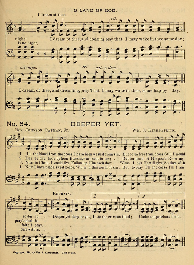 The Best Gospel Songs and their composers page 65