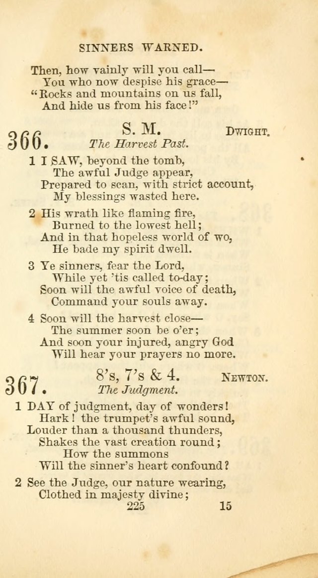 The Baptist Harp: a new collection of hymns for the closet, the family, social worship, and revivals page 254