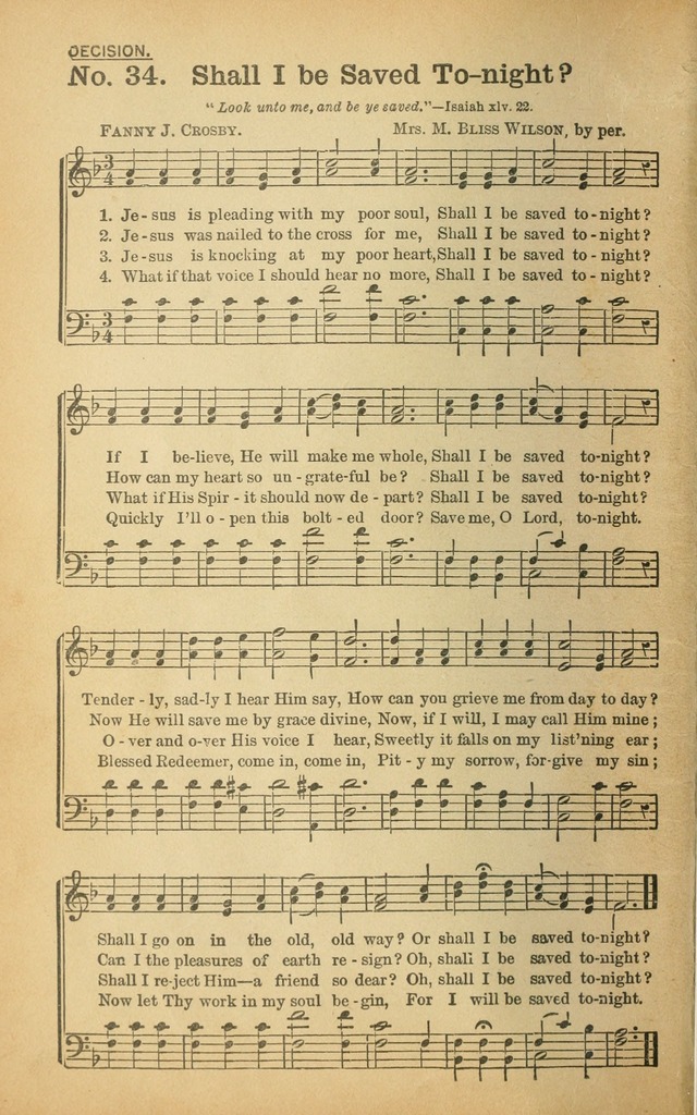 Best Hymns: from all the books and new ones to be made the best: selections from over one hundred of our best hymn writers page 36
