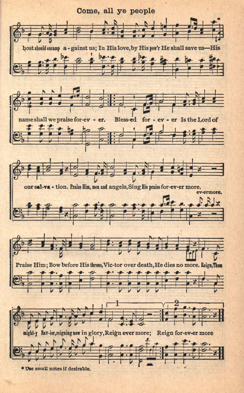 Bethany Hymns: A compilation of Choice Songs and Hymns page 107