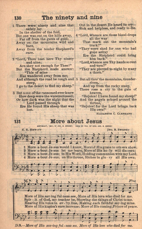 Bethany Hymns: A compilation of Choice Songs and Hymns page 136