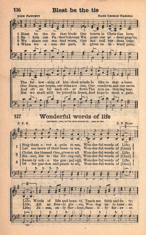 Bethany Hymns: A compilation of Choice Songs and Hymns page 140