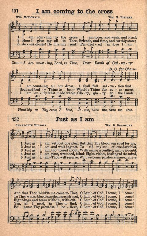 Bethany Hymns: A compilation of Choice Songs and Hymns page 150