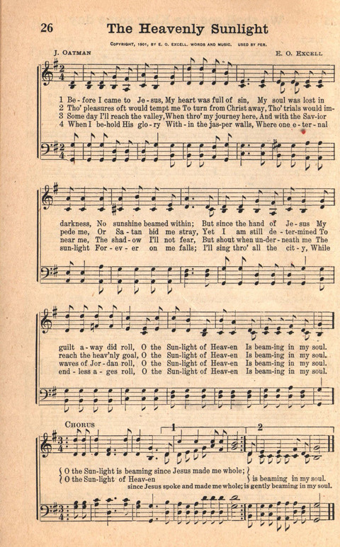 Bethany Hymns: A compilation of Choice Songs and Hymns page 26