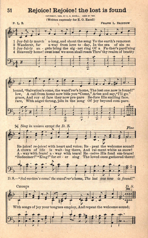 Bethany Hymns: A compilation of Choice Songs and Hymns page 51
