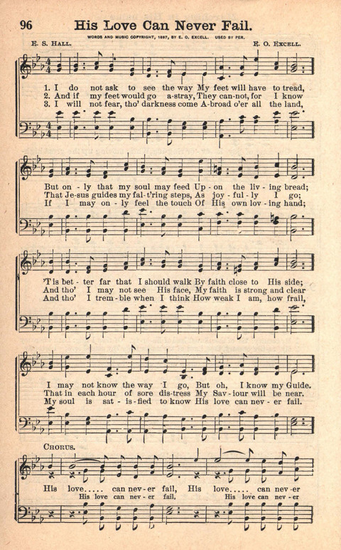 Bethany Hymns: A compilation of Choice Songs and Hymns page 96