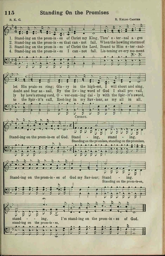 The Broadman Hymnal page 113