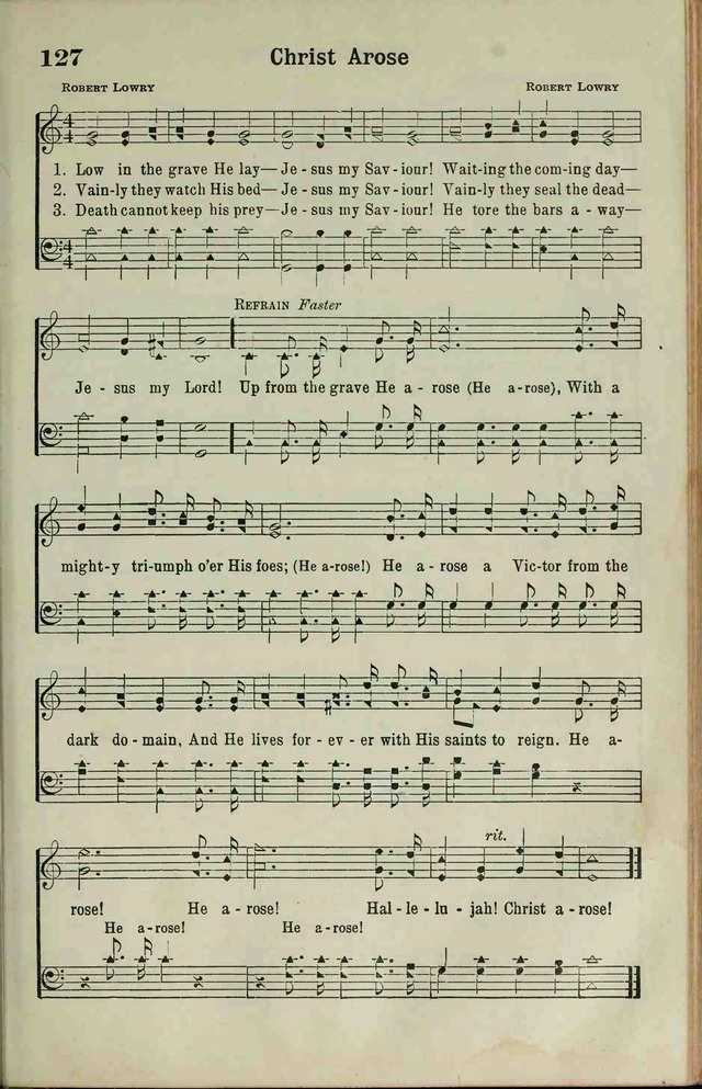 The Broadman Hymnal page 125