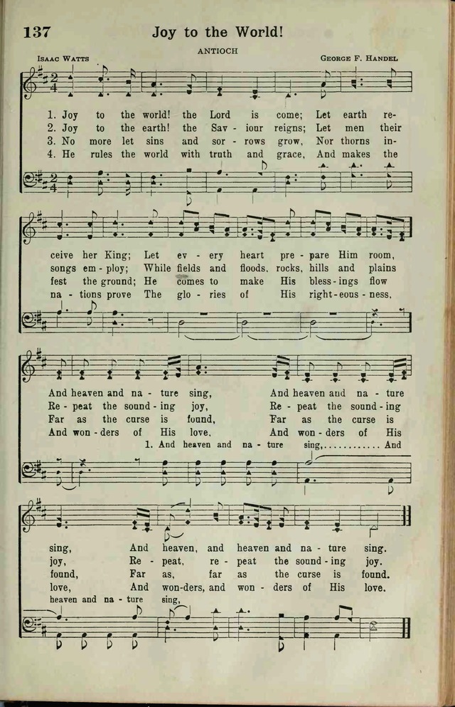 The Broadman Hymnal page 135