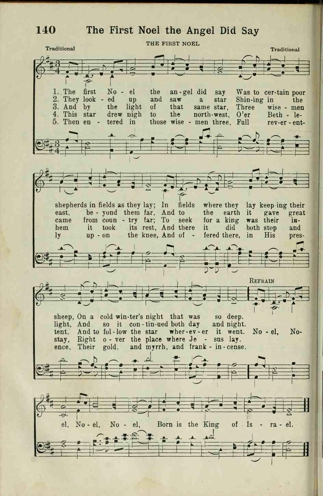 The Broadman Hymnal page 138
