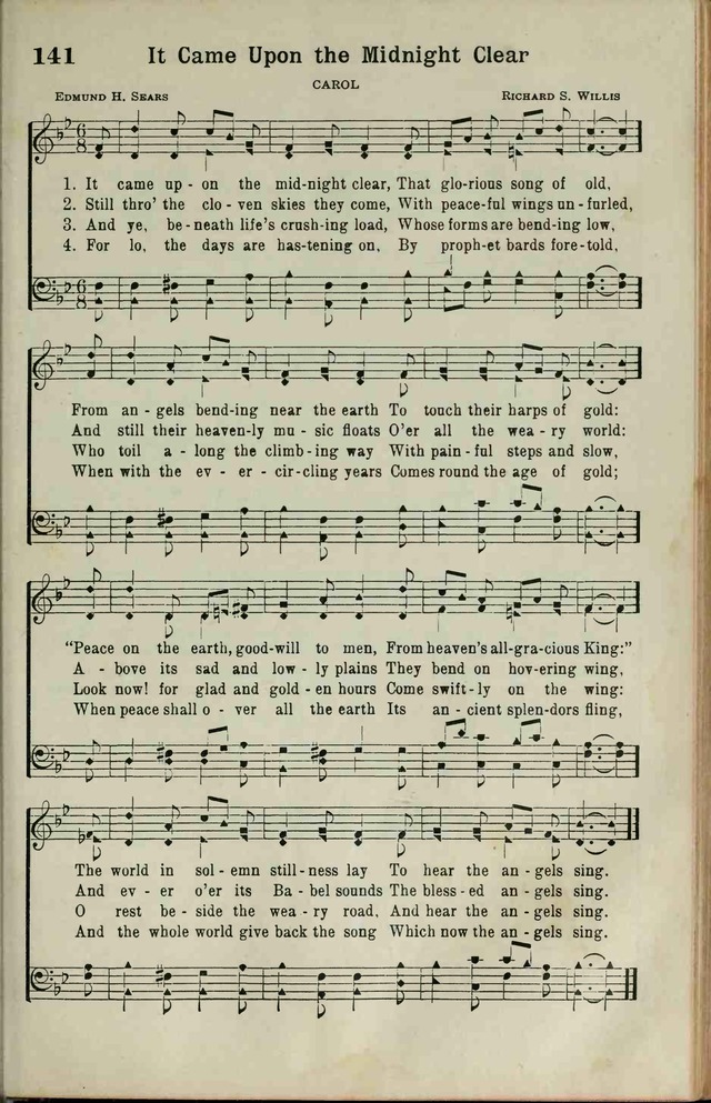 The Broadman Hymnal page 139