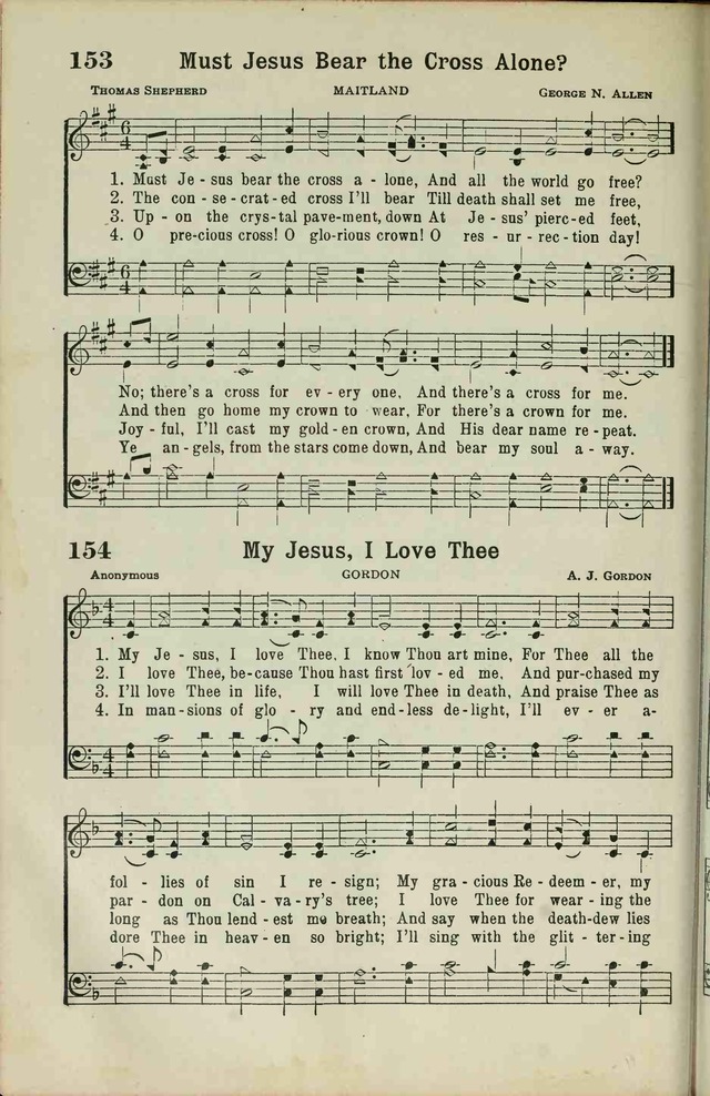 The Broadman Hymnal page 148