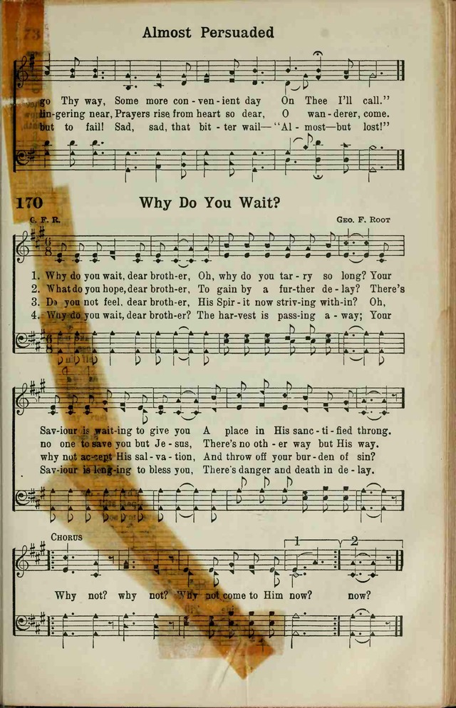The Broadman Hymnal page 159