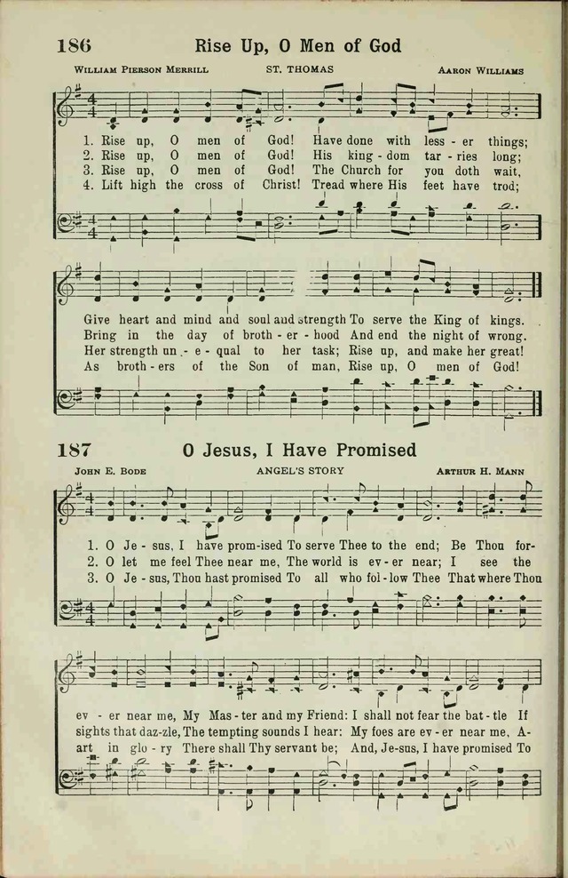 The Broadman Hymnal page 170