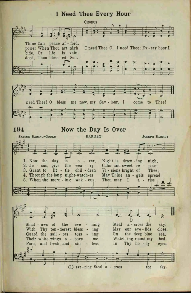 The Broadman Hymnal page 175