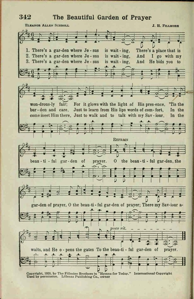 The Broadman Hymnal page 276