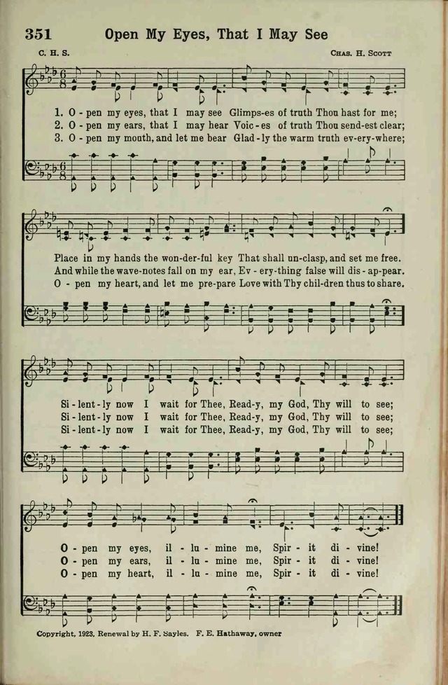 The Broadman Hymnal page 285