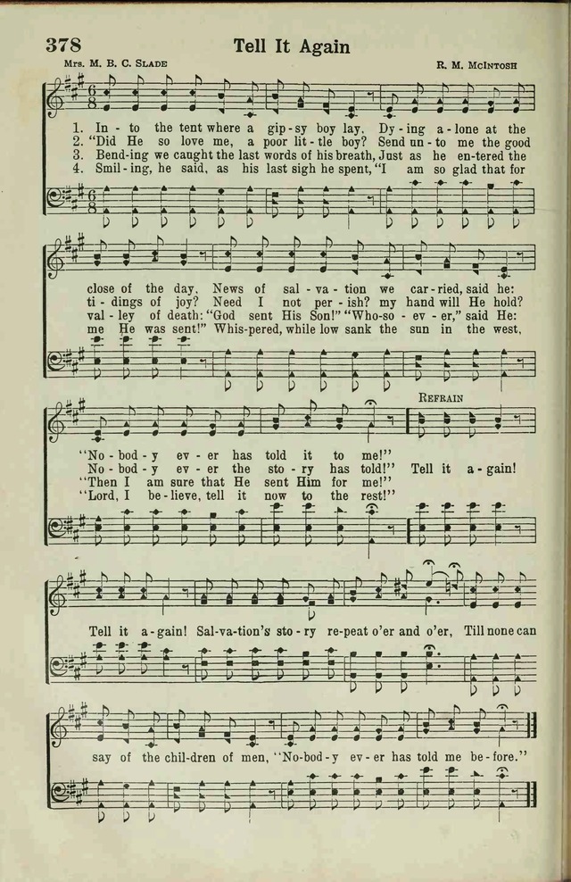 The Broadman Hymnal page 312