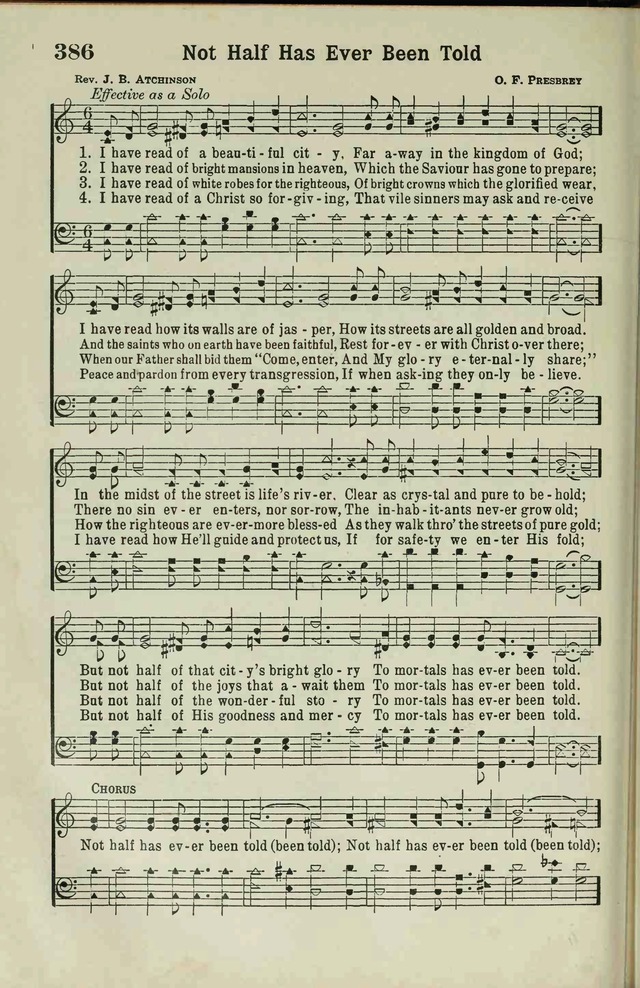The Broadman Hymnal page 320