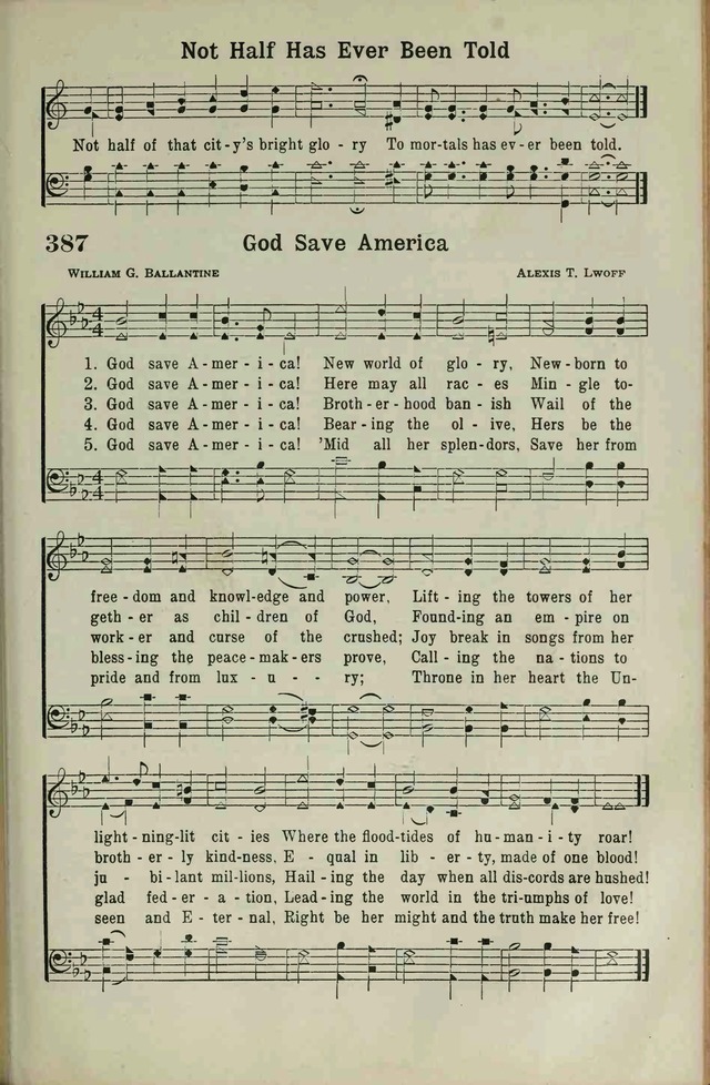 The Broadman Hymnal page 321