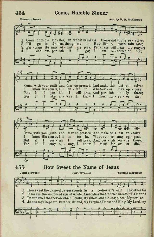 The Broadman Hymnal page 382