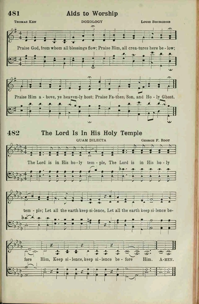 The Broadman Hymnal page 423