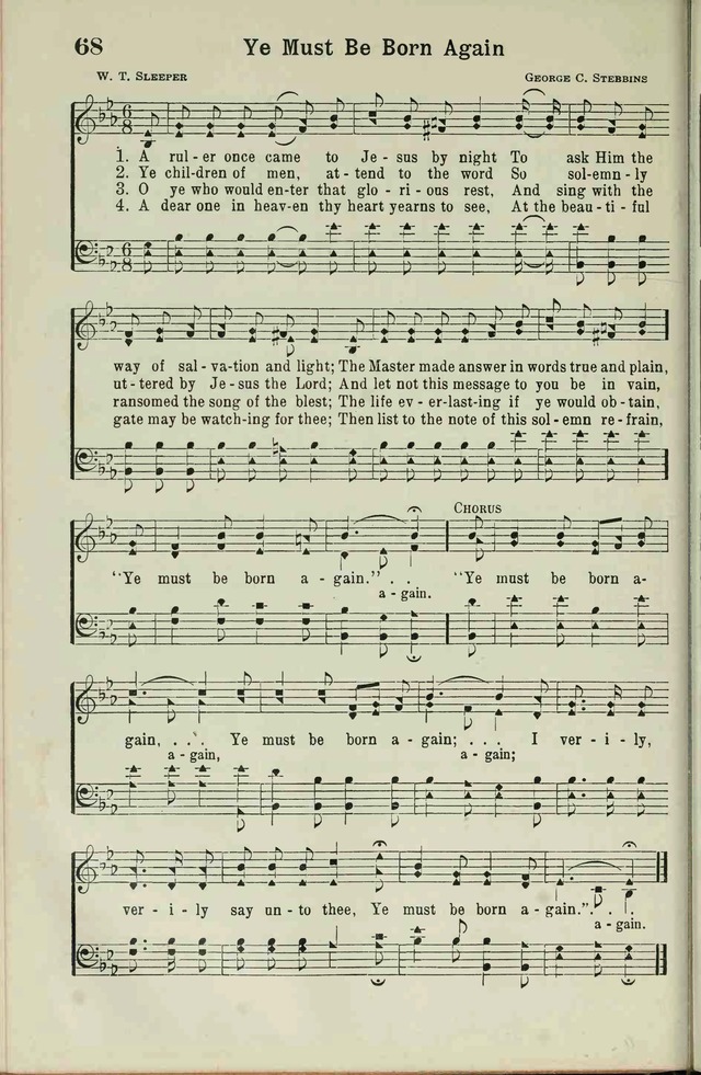 The Broadman Hymnal page 66
