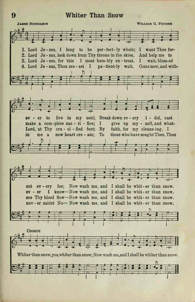 The Broadman Hymnal page 7